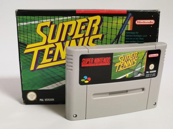 Super Tennis (SNES Super Nintendo) - Auswahl: Modul + OVP