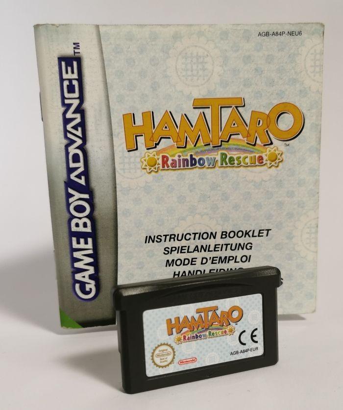 Hamtaro Rainbow Rescue (Game Boy Advance) - Auswahl: Modul + Anleitung