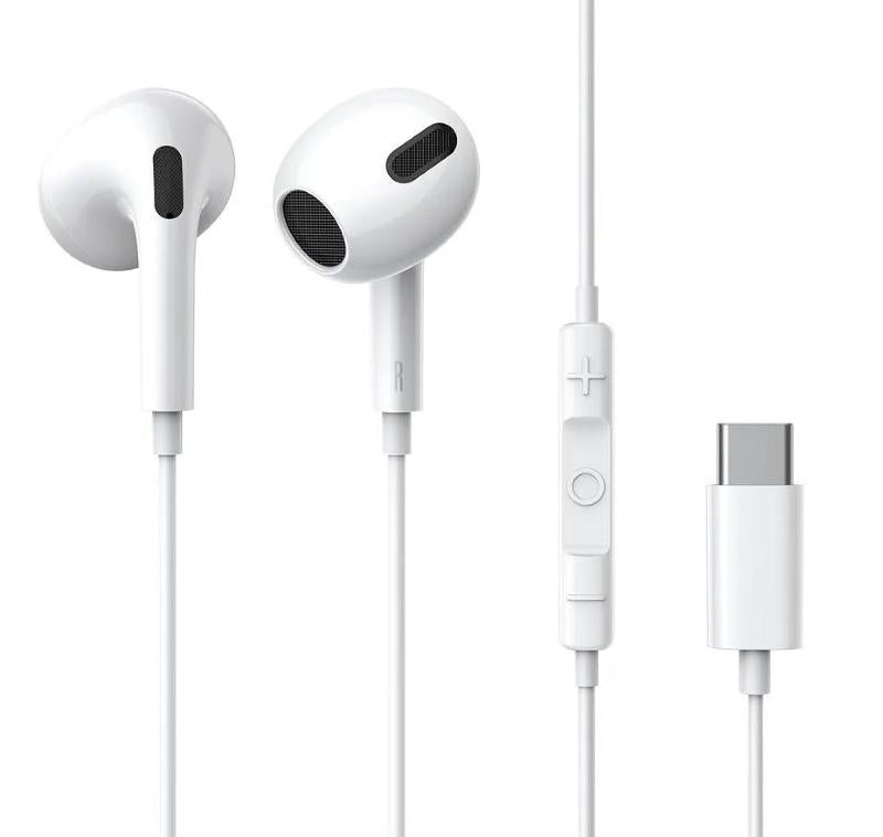 Earphone / Kopfhörer Typ USB-C mit Mikrofon