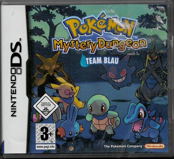 DS Pokemon Mystery Dungeon Team Blau