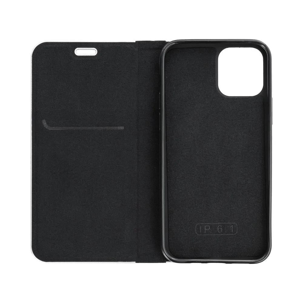 Forcell LUNA Carbon für iPhone 13 Pro Max Schwarz