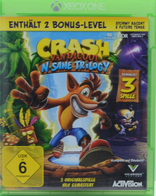 Crash Bandicoot N Sane Trilogy Xbox One