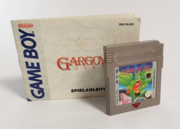 Gargoyles Quest (Nintendo Game Boy) - Auswahl: Modul + Anleitung