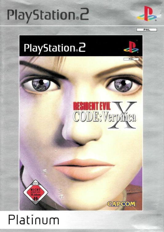 Resident Evil: Code Veronica X - Platinum Edition (PlayStation 2)