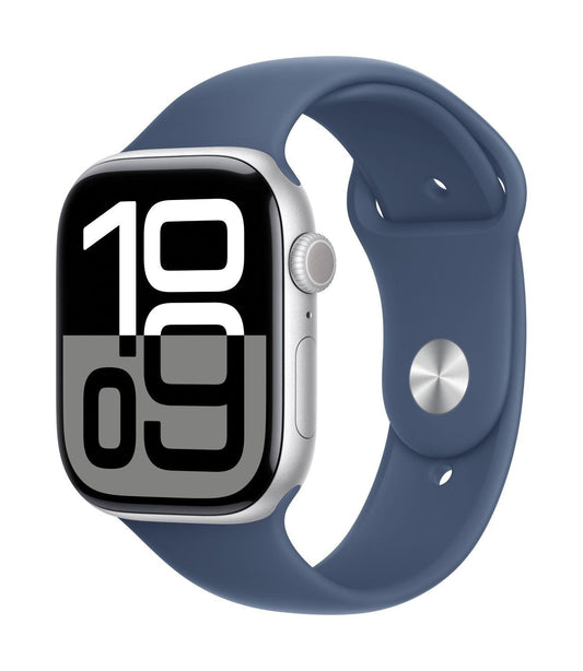 Apple Watch Series 10 (GPS) 46 mm Aluminiumgehäuse Silber