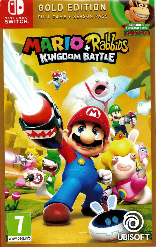 Mario & Rabbids Kingdom Battle Gold Edition -PEGI (Nintendo Switch)