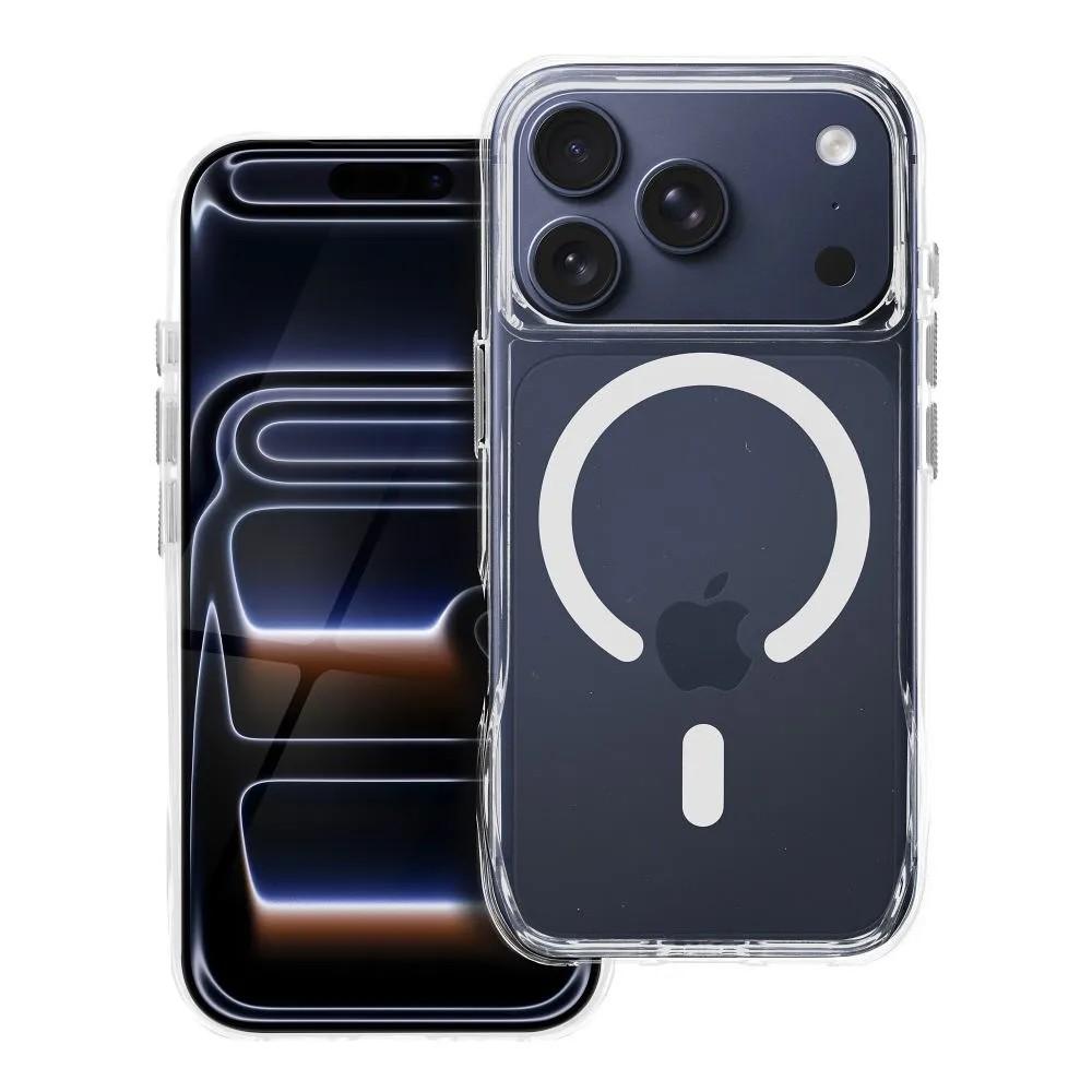 iPhone 17 Pro Max Handyhülle / Backcase Silikon Transparent / MagSafe kompatibel