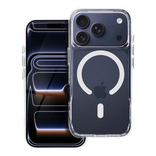 iPhone 17 Pro Max Handyhülle / Backcase Silikon Transparent / MagSafe kompatibel