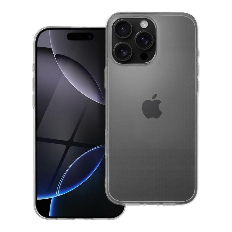 iPhone 16 Pro Max Handyhülle / Backcase Silikon durchsichtig / transparent