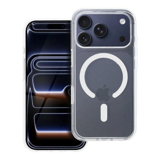 iPhone 17 Pro Handyhülle / Backcase Silikon Transparent / MagSafe kompatibel