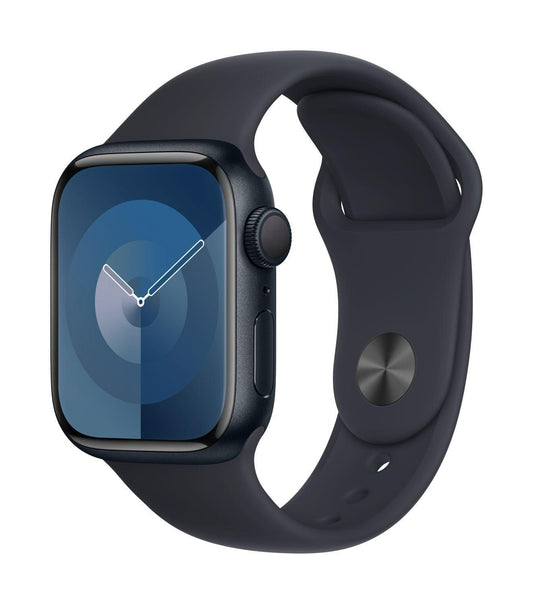 Apple Watch Series 9 45 mm Aluminiumgehäuse Mitternacht