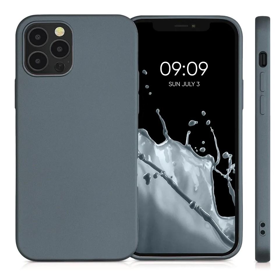 iPhone 14 Handyhülle / Backcase Silikon Grau