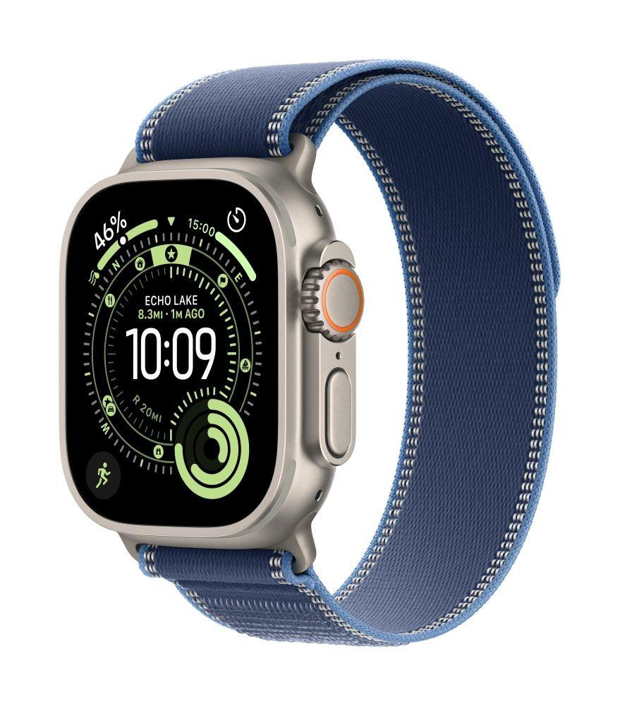 Apple Watch Ultra 3 49mm Natural Trail Loop Blue