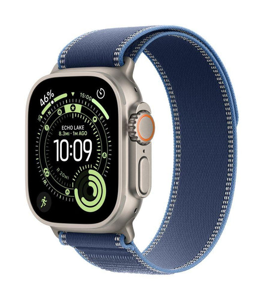 Apple Watch Ultra 3 49mm Natural Trail Loop Blue