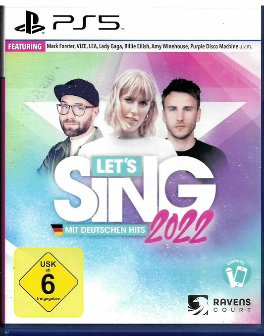 Let\'s Sing 2022 mit Deutschen Hits! (Playstation 5)
