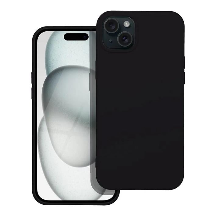 iPhone 15 Handyhülle / Backcase Silikon Schwarz
