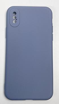 iPhone XS Max Handyhülle / Backcase Silikon Blau