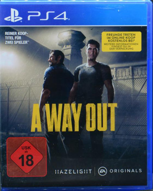 A Way Out PlayStation 4