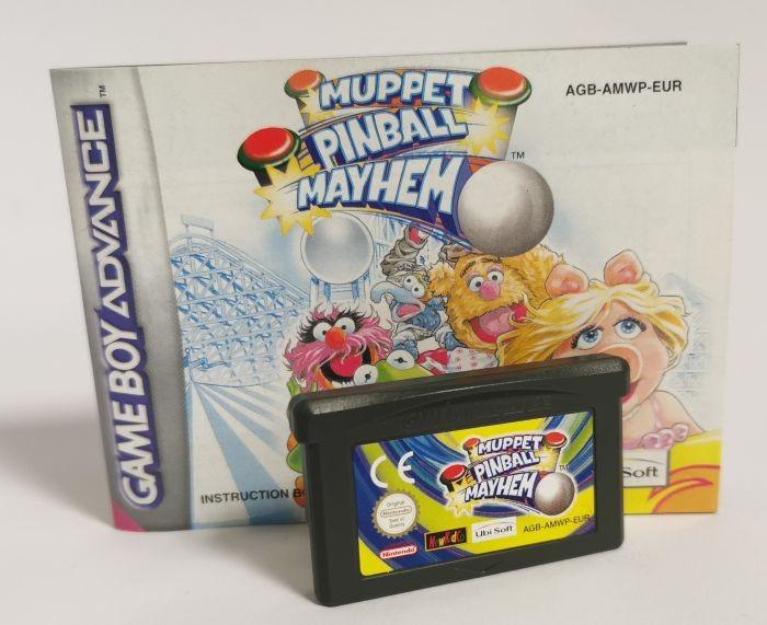 Muppet Pinball Mayhem (Game Boy Advance) - Auswahl: Modul + Anleitung