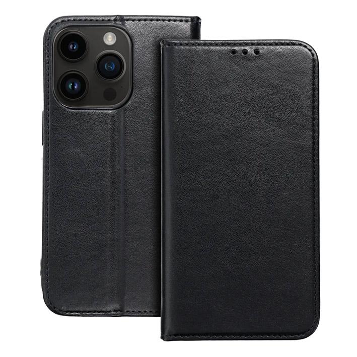 iPhone 14 Pro Magnet Book Smart Schwarz