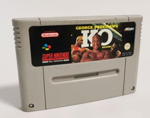 George Foremans KO Boxing (SNES - Super Nintendo)