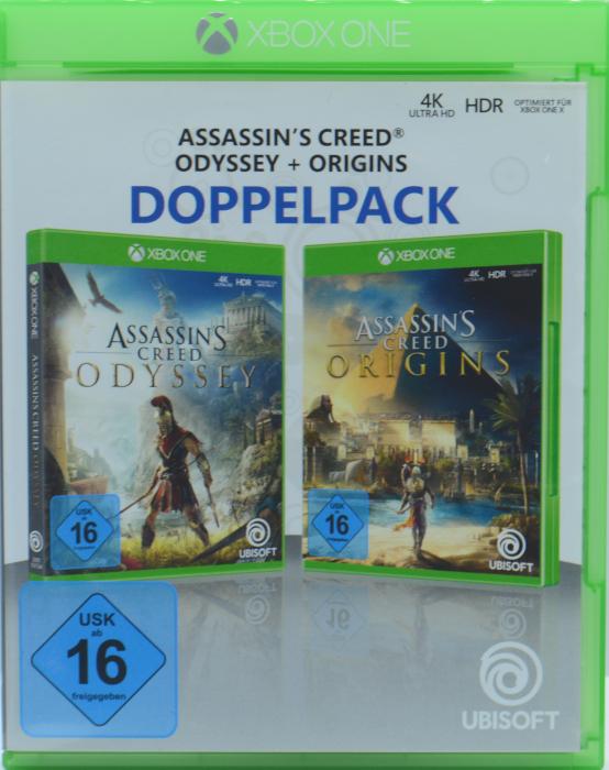 Assassin\'s Creed Odyssey und Origins Doppelpack Xbox One