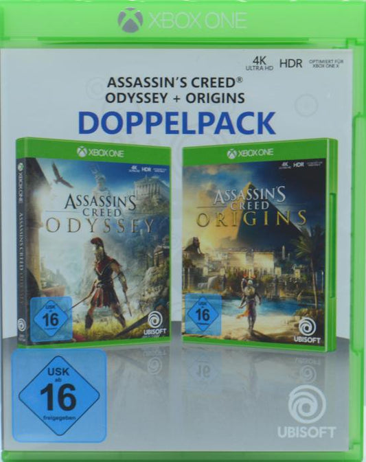 Assassin\'s Creed Odyssey und Origins Doppelpack Xbox One