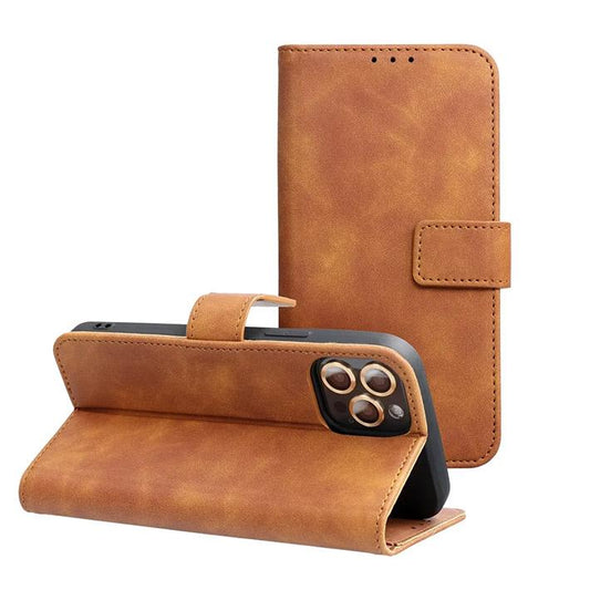 iPhone 12 Pro Magnet Book Braun