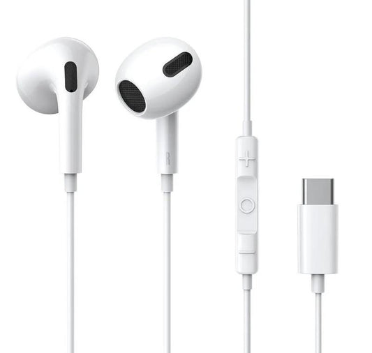 Earphone / Kopfhörer Typ USB-C mit Mikrofon