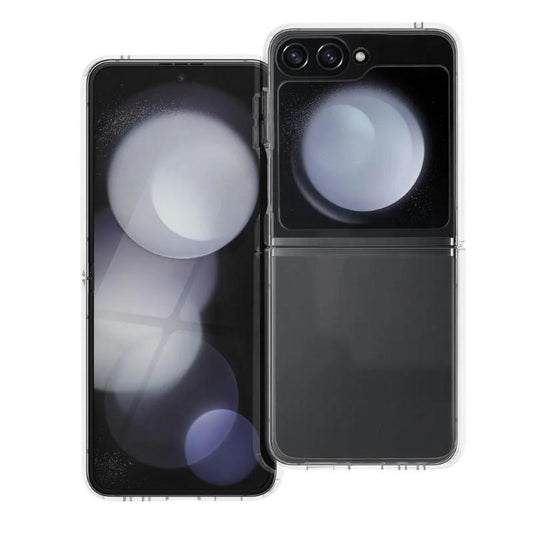 Galaxy Z Flip5 Handyhülle / Backcase Silikon durchsichtig / transparent