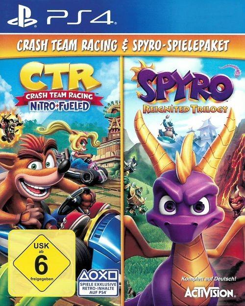 Spyro Reignited Trilogy + Crash Team Racing Nitro Fueled Bundle (PlayStation 4)