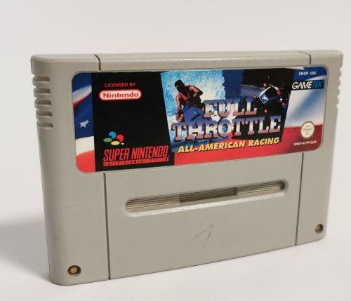 Full Throttle: All-American Racing (SNES - Super Nintendo)