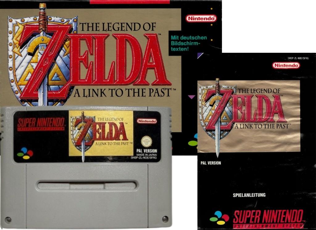 The Legend of Zelda A Link to the Past SNES Super Nintendo Modul OVP Anleitung
