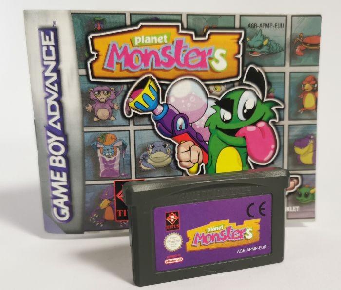Planet Monsters (Game Boy Advance) - Auswahl: Modul + Anleitung