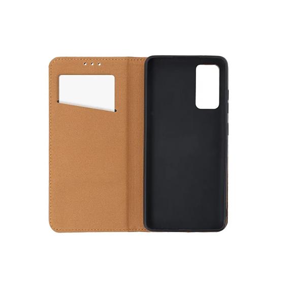 iPhone 13 Pro Max Leder Book Braun offen