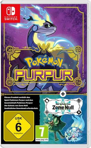 Pokemon Purpur + Schatz von Zone Null DLC (Nintendo Switch)