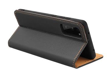 iPhone 13 Pro Handyhülle Leder Schwarz