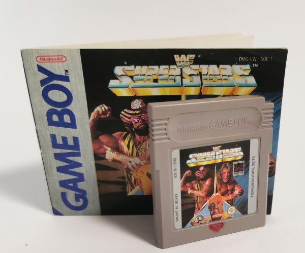 WWF Superstars (Nintendo Game Boy) - Auswahl: Modul + Anleitung