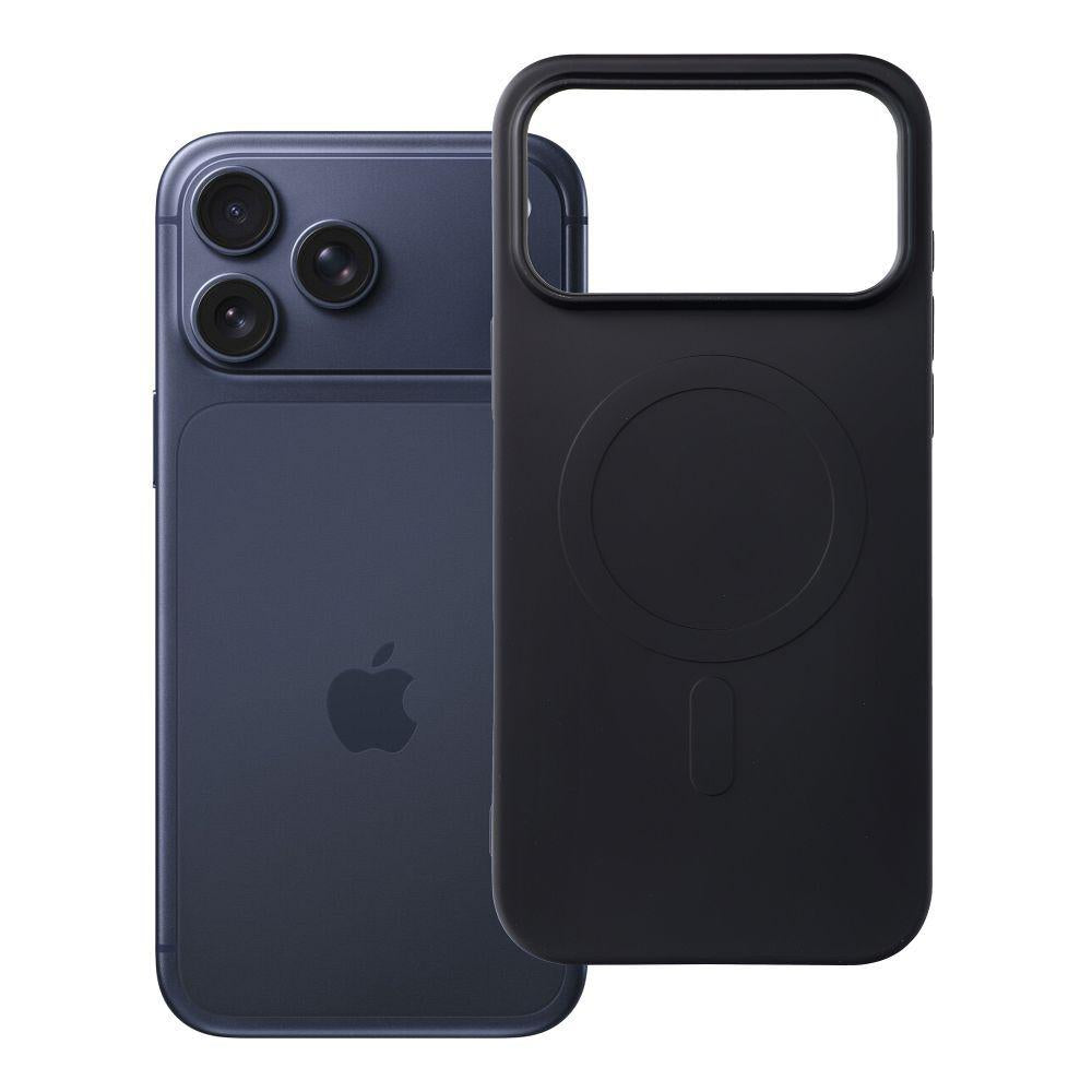 iPhone 17 Pro Max / 18 Pro Max Handyhülle / Backcase Silikon Schwarz MagSafe kompatibel