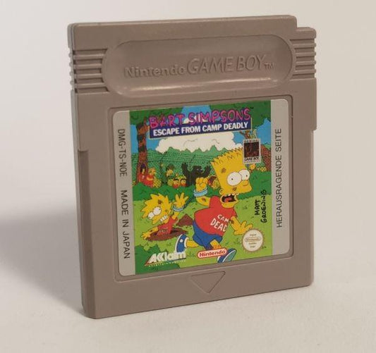 Bart Simpsons Escape from Camp Deadly (Nintendo Game Boy) - Auswahl: nur Modul