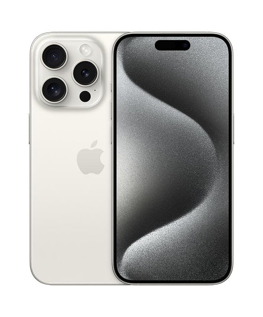 iPhone 15 Pro 256GB Titan Weiß