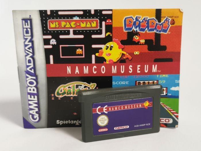 Namco Museum (Game Boy Advance) - Auswahl: Modul + Anleitung