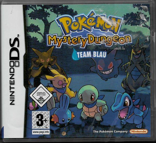 DS Pokemon Mystery Dungeon Team Blau
