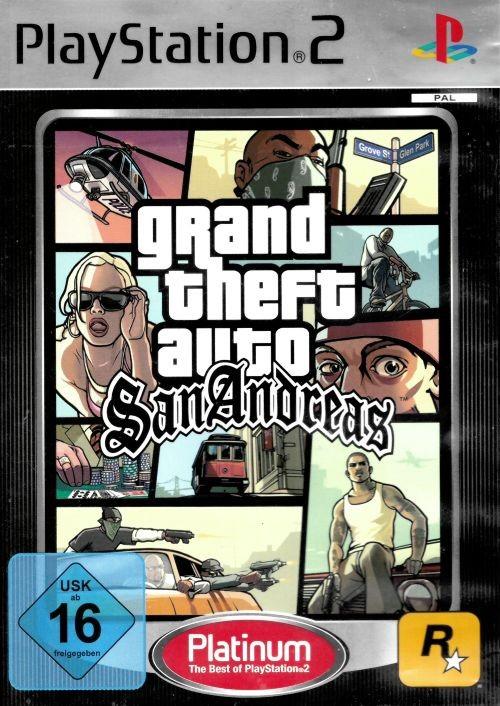 Grand Theft Auto: San Andreas - Platinum (PlayStation 2)