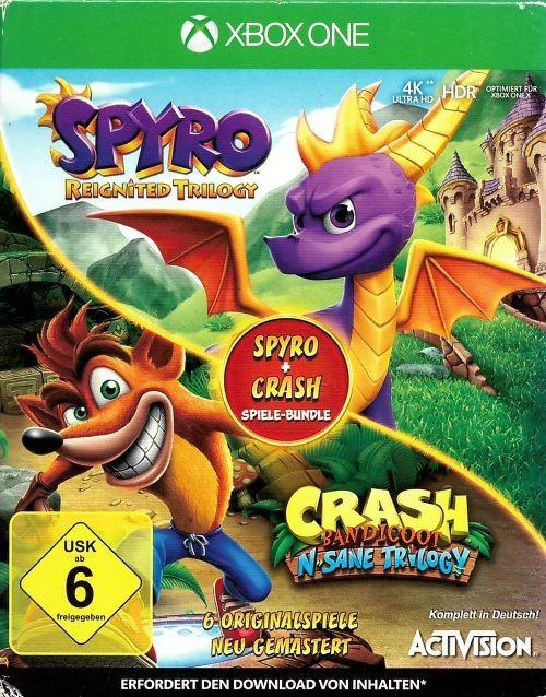 Spyro Reignited Trilogy + Crash Bandicoot N Sane Trilogy Bundle