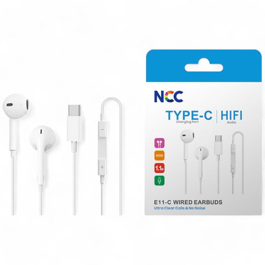 Kopfhörer Headset NCC Earphones (HIFI|E11-C|Typ-C)