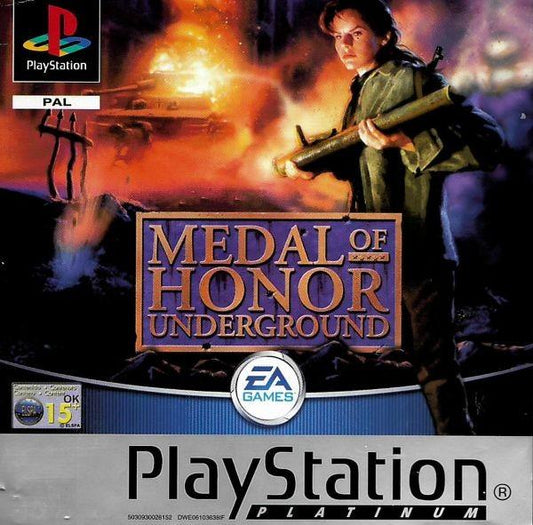 Medal of Honor Underground - Platinum (PlayStation 1)