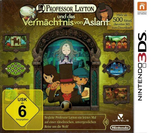 Professor Layton und das Vermächtnis von Aslant (Nintendo 3DS)