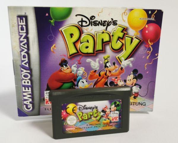 Disney's Party (Game Boy Advance) - Auswahl: Modul + Anleitung