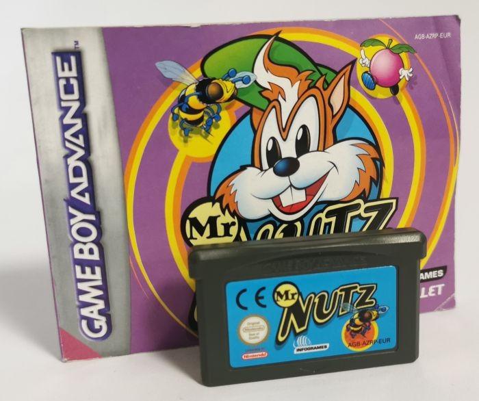 Mr. Nutz (Game Boy Advance) - Auswahl: Modul + Anleitung